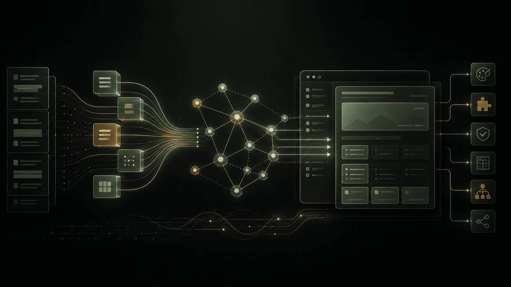 Markdown-like content blocks becoming a semantic runtime graph for publishing.